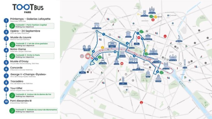 Paris: Tootbus Hop-On Hop-Off With Optional River Cruise - Ask Away