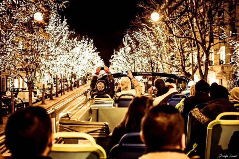 Paris: Tootbus Open-Top Christmas Bus Tour - Exploring Paris Beyond the Tour