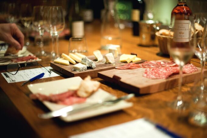 Paris: Wine and Cheese Lunch - The Champagne and Wine Selection