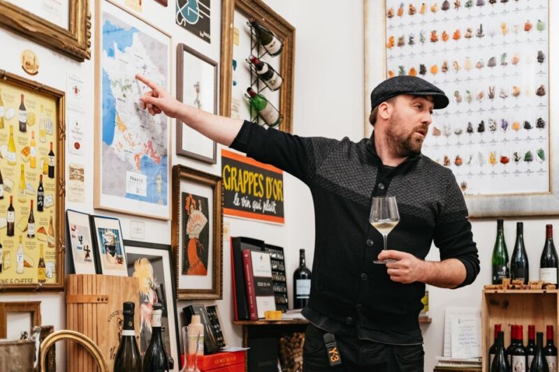 Paris: Wine Tasting Experience With 6 Wines and Cheese Board - Key Points