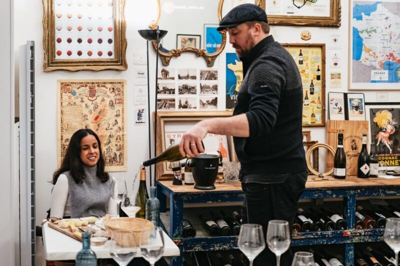 Paris: Wine Tasting Experience With 6 Wines and Cheese Board - Meeting Point and Inclusions