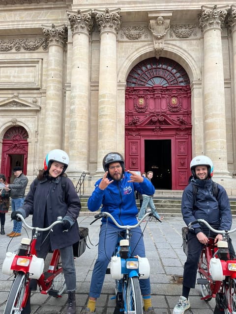 Pariss Vintage Right Bank (3h) : E-Solex Bike Guided Tour - Key Points