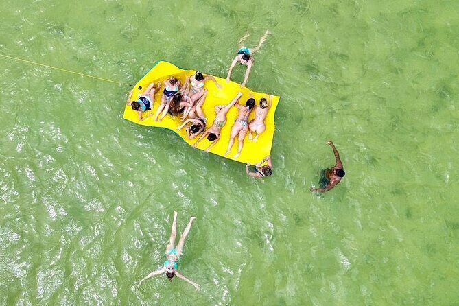 Party Booze Boat Fiesta Sand Bar-Snorkeling-Music-Drinks-Dancing - Key Points