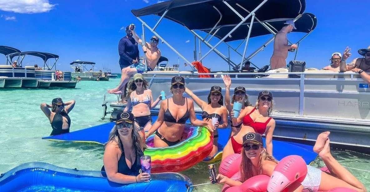 Party Pontoon Boat W/ Captain, Private up to 12ppl - Recap