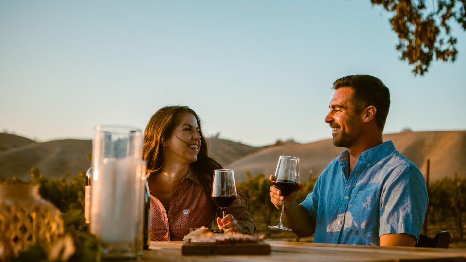 Paso Robles: After Hours Winery Tour + Wine & Cheese Picnic - Wine and Charcuterie Pairing