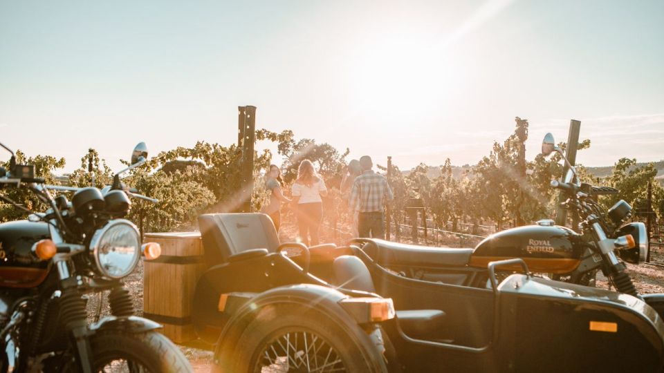 Paso Robles: Wine Country Sightseeing Tour by Sidecar - Vintage Sidecar Cruising