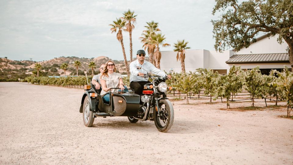 Paso Robles: Wine Country Sightseeing Tour by Sidecar - Charming Small-Town Sights