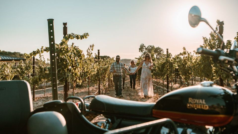 Paso Robles: Wine Country Sightseeing Tour by Sidecar - Immersive Photo Opportunities