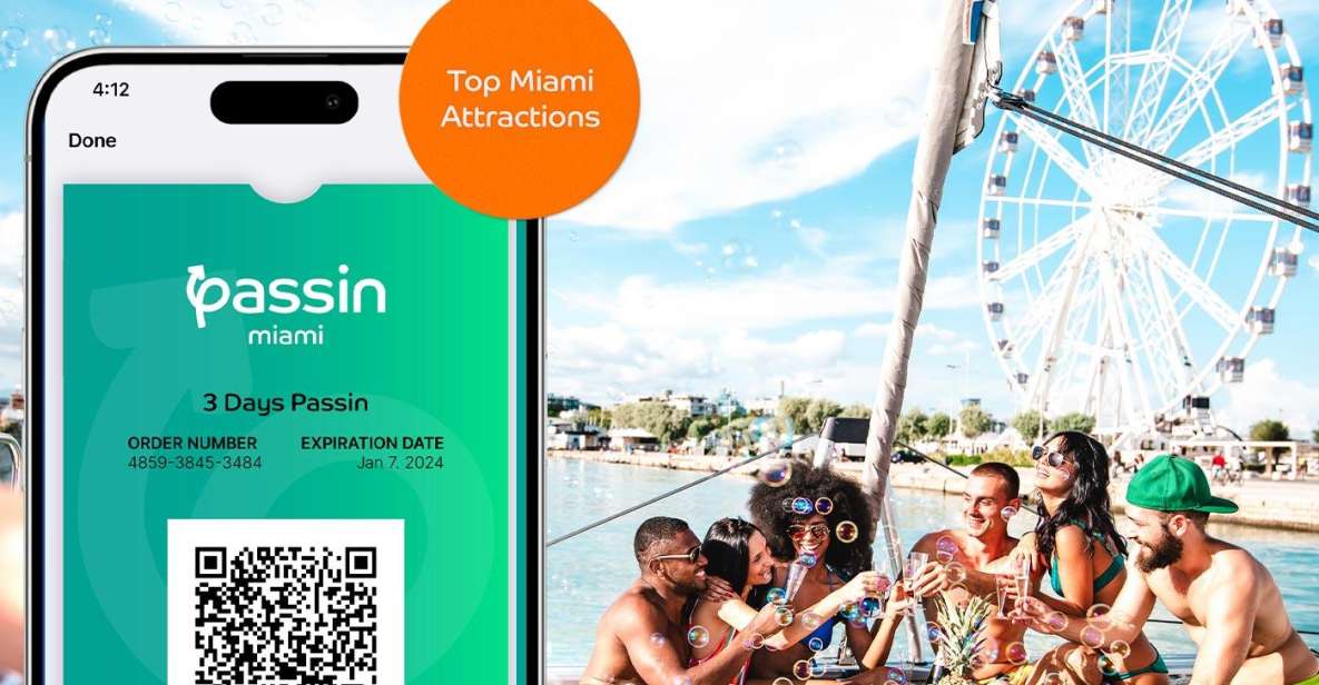 Passin Miami - All Inclusive Miami Pass W/ Airport Transfer - Attraction Passes