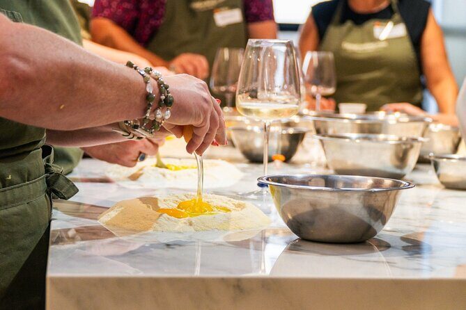 Pasta and Tiramisu Making Class with Fine Italian Wine in Rome - Key Points