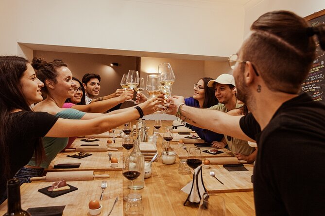 Pasta Making & Wine Tasting With Dinner in Frascati From Rome - Visit Historic Wine Cellar