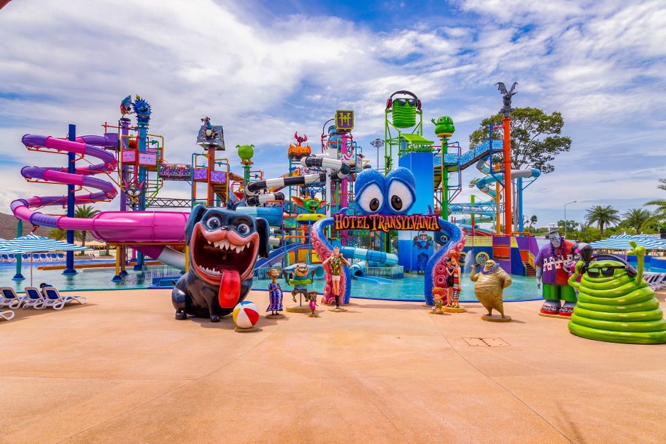 Pattaya: Columbia Pictures Aquaverse Admission Ticket - Rides and Attractions