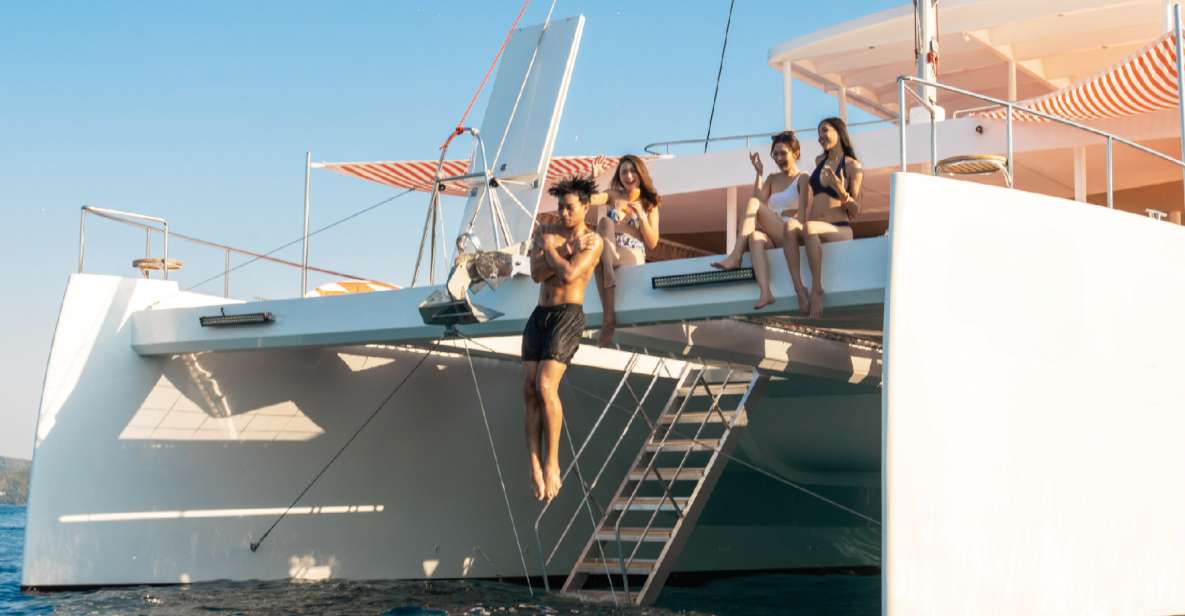 Pattaya: Full-Day Yacht Party to 3 Islands With Buffet - Catamaran Vessel and Amenities