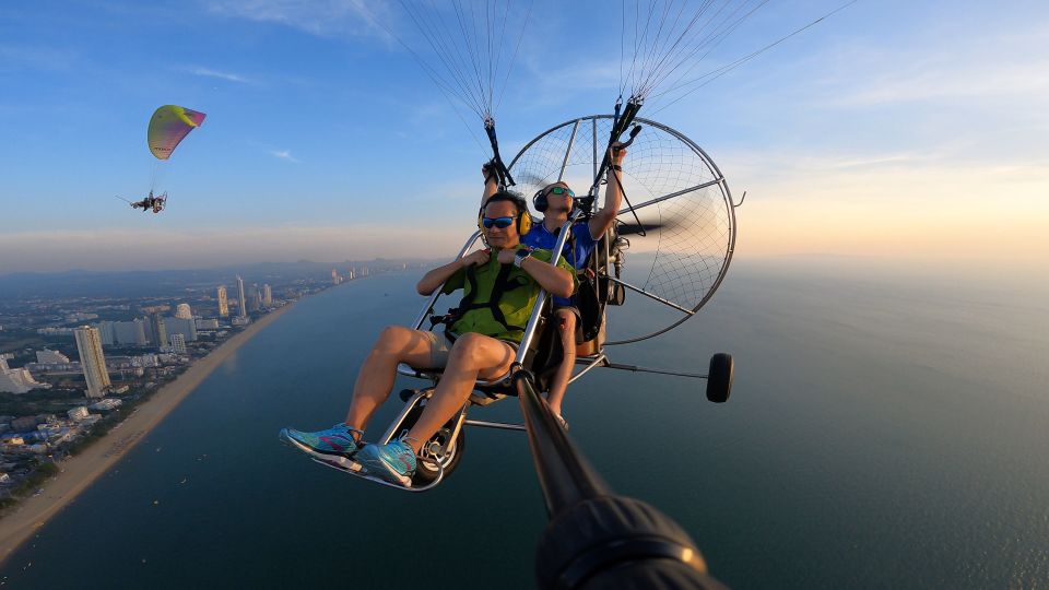 Pattaya: Paramotor Tour With Pickup Service by TSA Thailand - Key Points