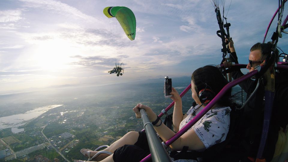 Pattaya: Paramotor Tour With Pickup Service by TSA Thailand - Inclusions and Restrictions