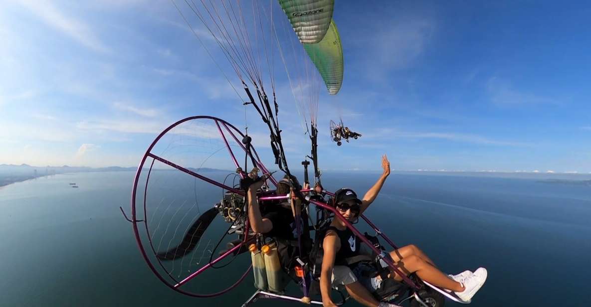 Pattaya: Paramotor Tour With Pickup Service by TSA Thailand - Additional Charges