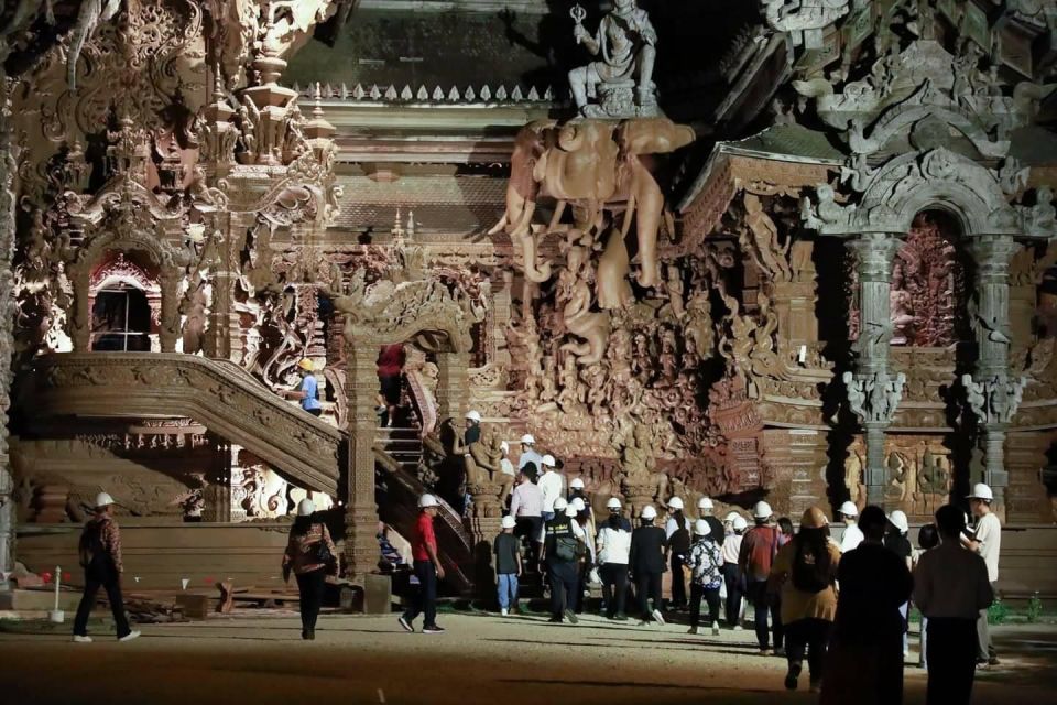 Pattaya: The Sanctuary of Truth Admission Ticket - Optional Guided Tours and Activities