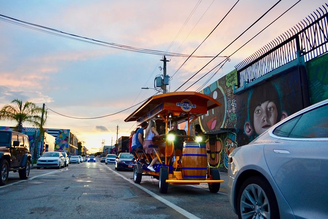Pedal Pub Miami Wynwood Graffiti Bar Tour Private Ride - Health and Safety Information