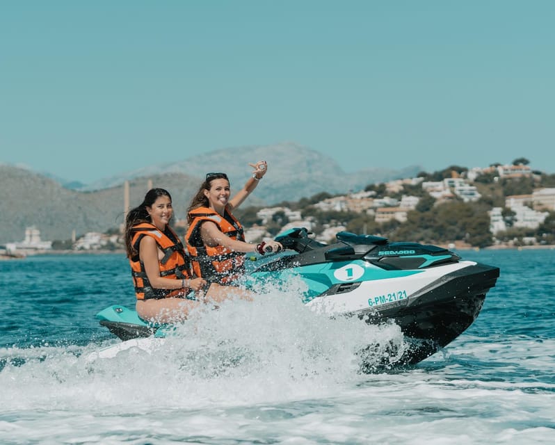 Peguera: Racing Car Drive and Jet Ski Combo Tour - Highlights of the Guided Tour