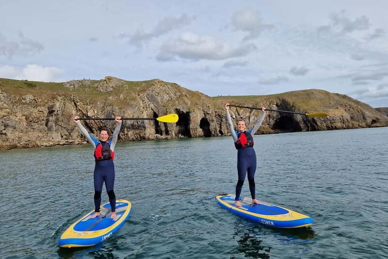 Pembrokeshire: Paddle Boarding At Tenby North Beach - An Introduction to Pembrokeshire Paddleboarding