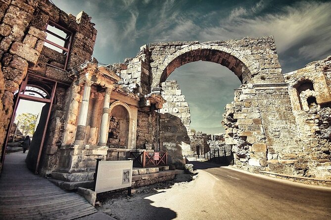 Perge, Aspendos, Side and Waterfall Full Day Tour - Exploring Perge Ancient City