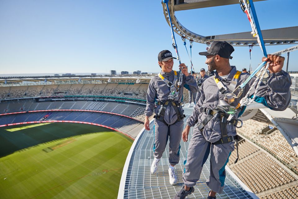 Perth: Optus Stadium Rooftop Vertigo Experience - Additional Information
