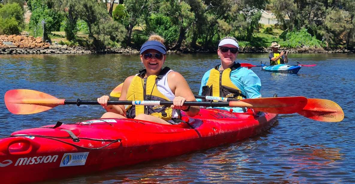 Perth: Swan River Kayaking Tour With Dining and Wine Tasting - Pricing and Duration