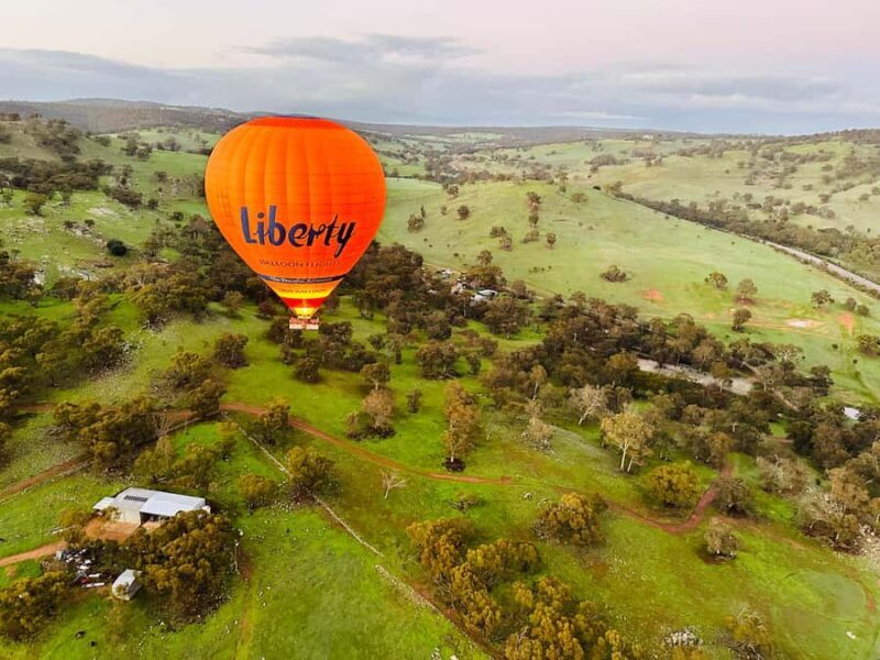 Perth to Northam: Balloon flight including shuttle bus - Logistics and Practicalities