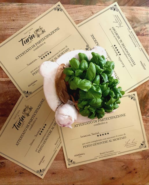 Pesto Experience Trattoria Turin - Experiences and Traditions in Sestri Levante - Immersive Culinary Experiences in Sestri Levante