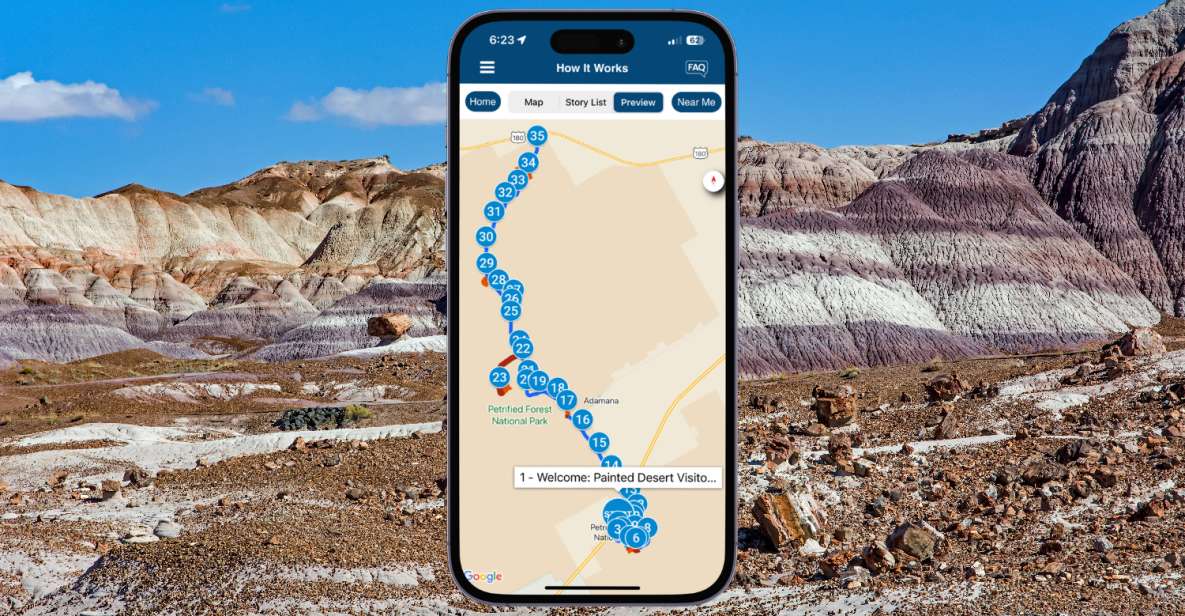 Petrified Forest National Park Self-Guided Audio Tour - Petrified Wood Trails