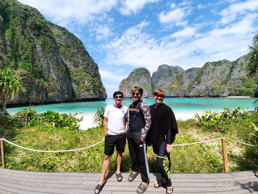 Phi Phi: Full-Day Phi Phi Islands & Sunset Tour by Speedboat - Nui Bay Swimming