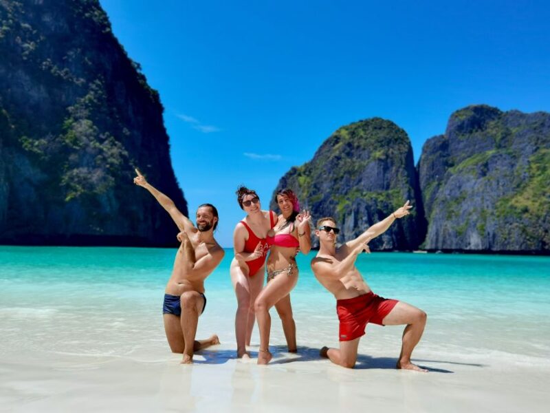 Phi Phi: Highlights Speedboat Tour With Maya Bay & Snorkel - Exploring the Viking Cave and Snorkeling