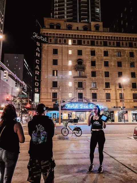 Phoenix: History, Mystery and Ghost Hunting Tour - Hotel San Carlos and Melindas Alley