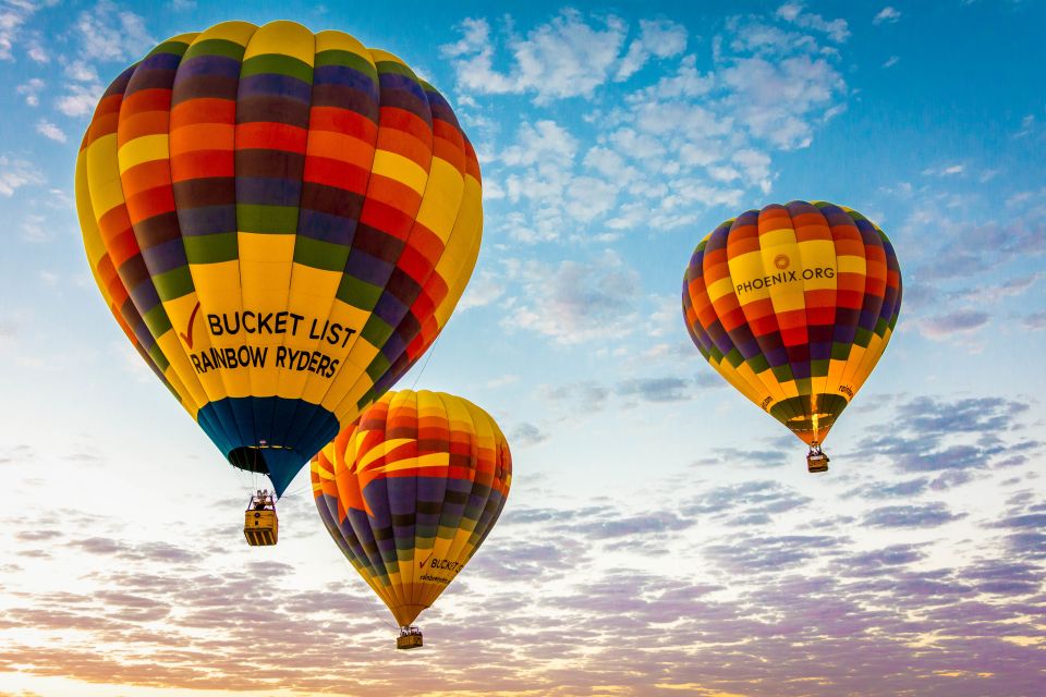Phoenix: Hot Air Balloon Flight With Champagne - Cancellation Policy and Meeting Point