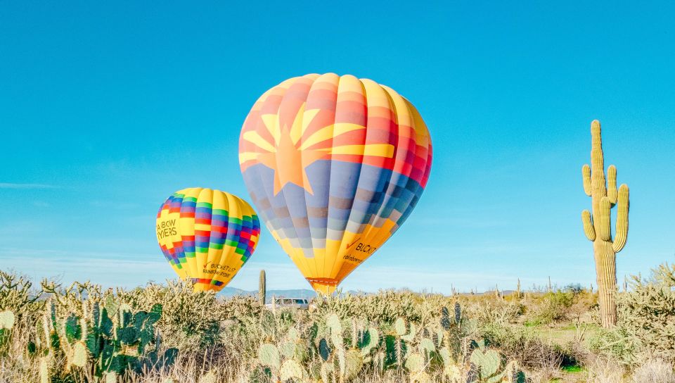 Phoenix: Hot Air Balloon Flight With Champagne - Inclusions and Restrictions