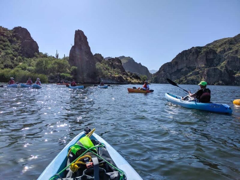 Phoenix/Mesa: Guided Kayaking Trip on Saguaro Lake - An In-Depth Look at the Experience
