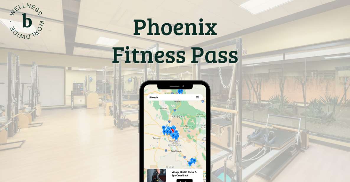 Phoenix Premium Fitness Pass - Accessing and Booking the Pass
