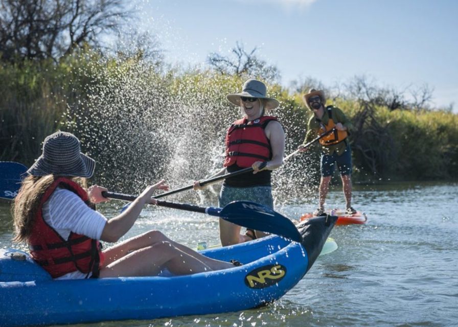 Phoenix & Scottsdale: Lower Salt River Kayaking Tour - Relaxing in Cool Waters