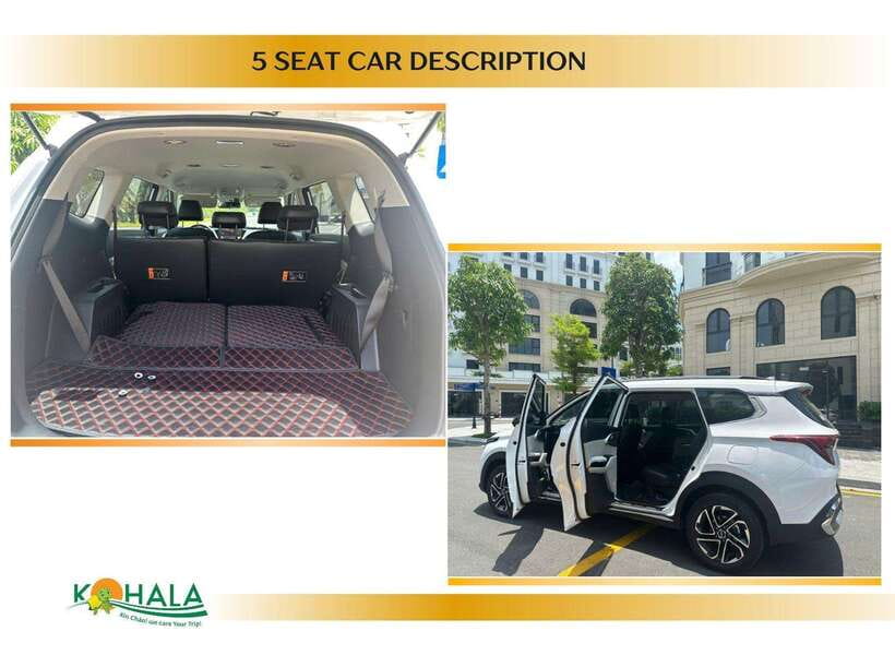 PHU QUOC CAR CHARTER - 5 SEATERS - Key Points
