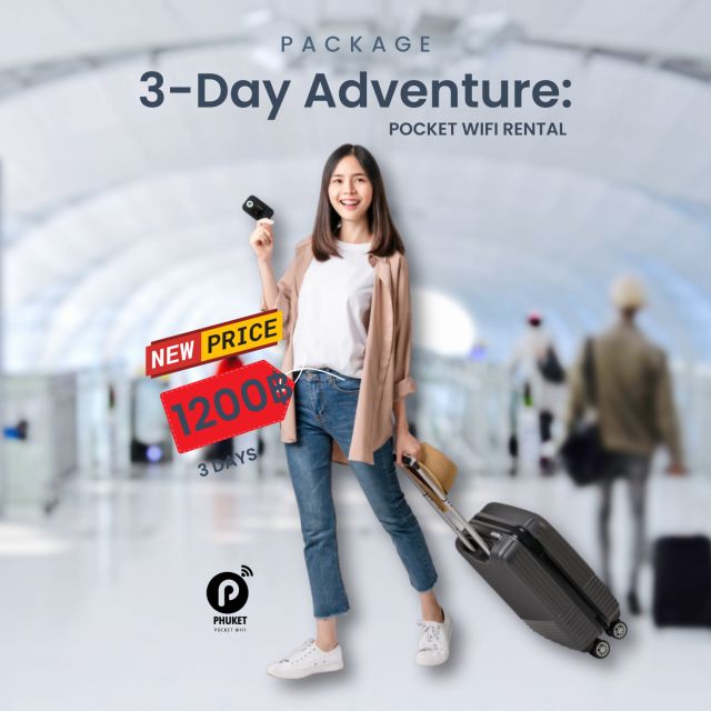 Phuket: 4G Pocket Wifi Service With Unlimite Data - Rental Details