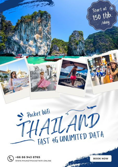 Phuket: 4G Pocket Wifi Service With Unlimite Data - Customer Feedback