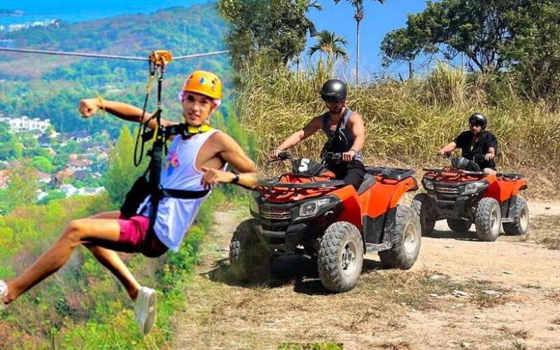 Phuket: ATV and Zipline Adventure With Hotel Transfer - Itinerary and Locations
