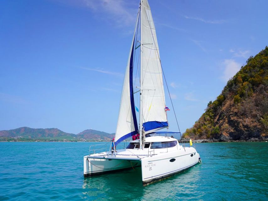 Phuket: Catamaran Cruise to Promthep Cave With Sunset Dinner - Pickup and Drop-off