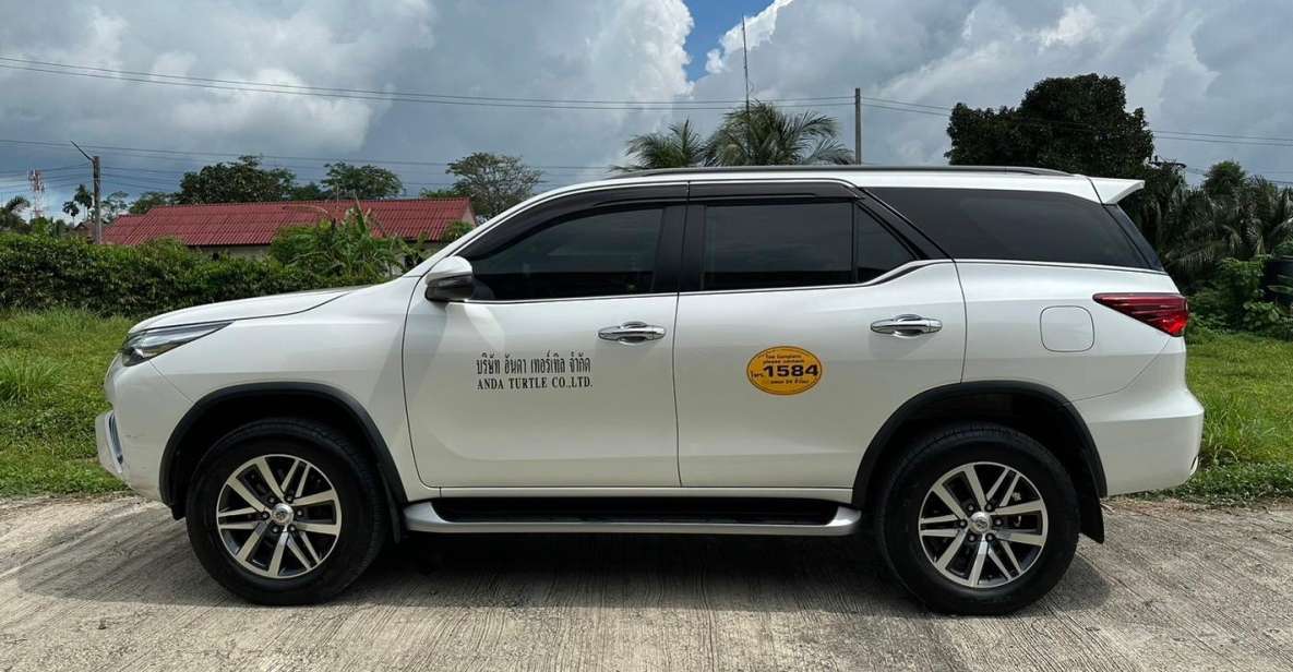 Phuket City: Private Transfer To/From Phuket Airport - Transfer Inclusions