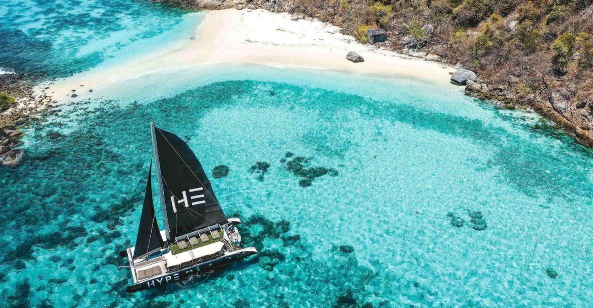 Phuket: Coral and Racha Islands Hype Luxury Catamaran - Shared Daybed