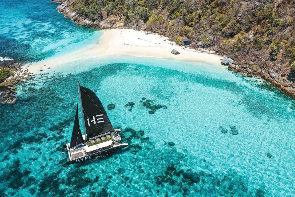 Phuket: Coral and Racha Islands Hype Luxury Catamaran - Upper Deck Seating