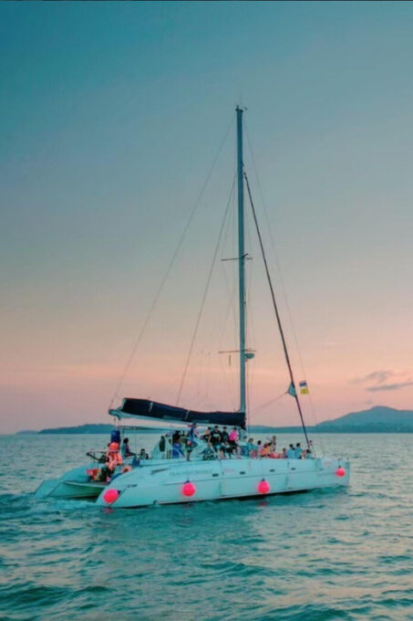 Phuket: Coral Island Catamaran Cruise With Sunset Dinner - Frequently Asked Questions