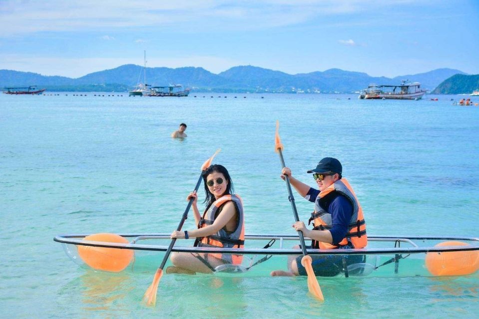Phuket: Coral Island & Sunset Dinner by Sailing Catamaran - Highlights: Coral Island and Snorkeling
