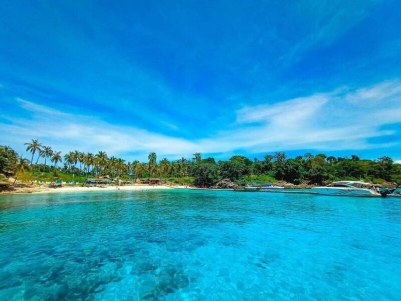 Phuket: Coral Yacht Boat Tour to Coral Island With Sunset - Water Sports at Banana Beach