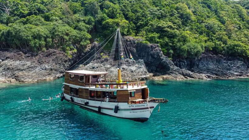 Phuket: Escape the Crowds on Relaxing Boat (Snorkelling) - Scenic Cruise With Stops for Swimming and Snorkeling